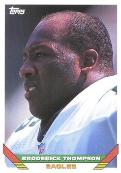 Broderick Thompson Philadelphia Eagles 1993 Topps NFL #394